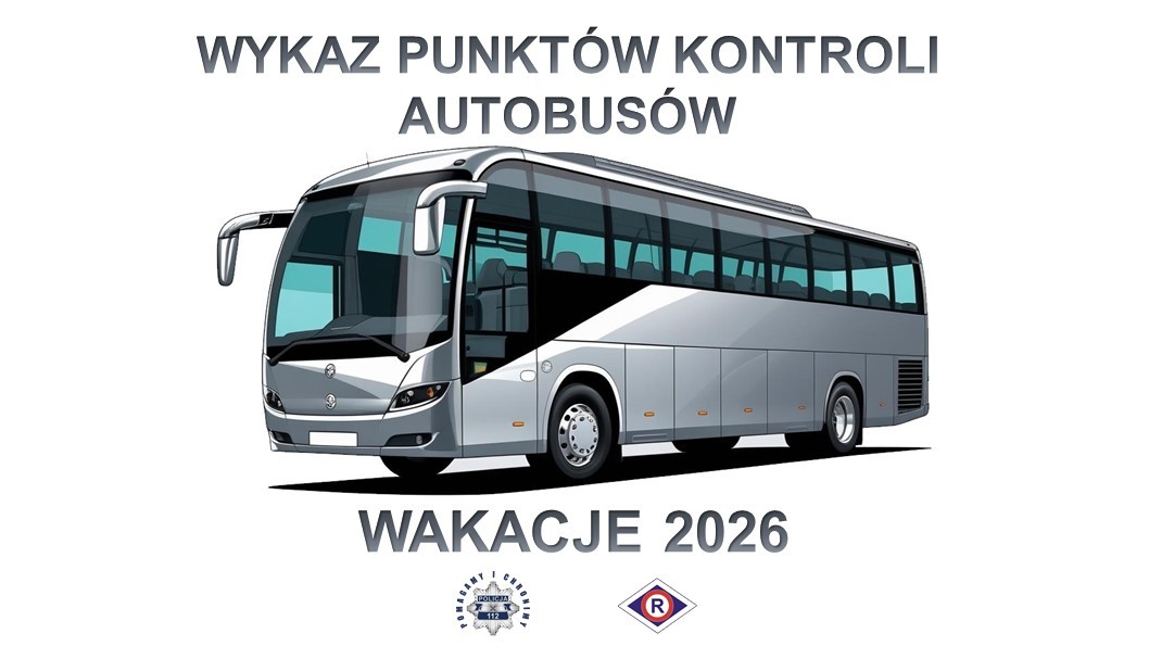 Wykaz punktów kontroli autokarów