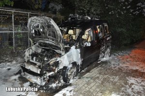 Spalone auto marki vv caddy- widok zprzodu
