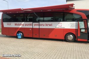 mobilny punkt poboru krwi