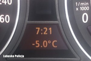 wskaźnik godziny i temperatury