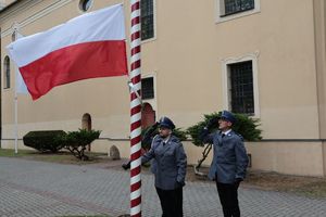 policjanci w trakcie święta policji