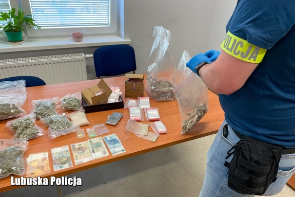 Skuteczne praca kryminalnych – zatrzymanie sześciu osób i zabezpieczone narkotyki o wartości kilkuset tysięcy złotych