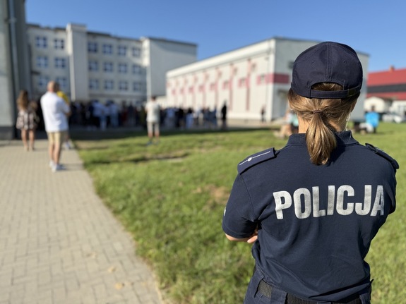 Policyjne działania w pierwszym dniu roku szkolnego