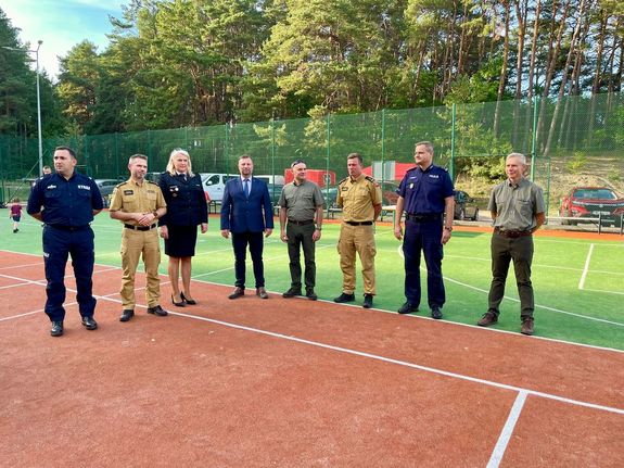 Bezpieczeństwo w lesie i na drodze- działania Policji na III Wojewódzkim Turnieju Leśnym