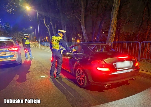 Na drodze nie ma miejsca na alkohol – działania „Trzeźwy wieczór” na lubuskich drogach