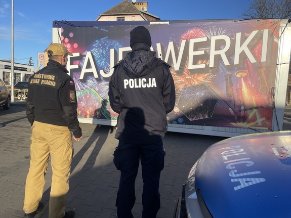 Wspólne działania dla bezpiezpieczeństwa-kontrole sprzedaży materiałów pirotechnicznych